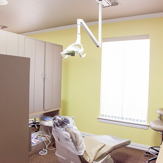 Dental exam room