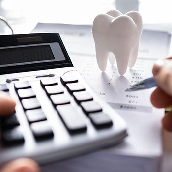 Patient in Wylie budgeting for teeth whitening